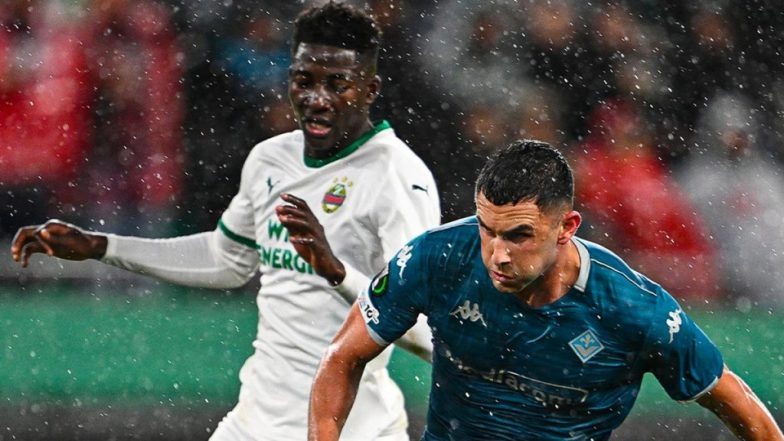 Rapid Wien 0-3 Fiorentina UEFA Europa Conference League 2025–26: Cher Ndour, Edin Dzeko, Albert Godmundsson Score Goals Each As La Viola Takes Lead in Standings
