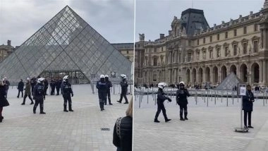 Louvre Museum in Paris Closed After Robbery, Police Investigation Underway (Watch Video)