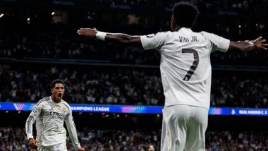 UEFA Champions League 2025: Jude Bellingham’s Strike Sees Real Madrid Past Juventus 1–0 (Watch Goal Video Highlights)