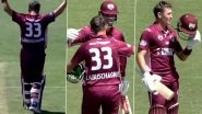 Marnus Labuschagne Responds To IND vs AUS ODI 2025 Series Snub With Stunning Hundred During Queensland vs Tasmanian One-Day Cup 2025-26 (Watch Video)