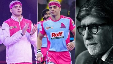 Jaipur Pink Panthers Pay Tribute To Late Assistant Manager Vedanth Devadiga During PKL 2025 Match Against Patna Pirates, Amitabh Bachchan Lauds Team’s Sportsmanship
