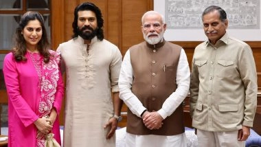 PM Narendra Modi Commends Telugu Actor Ram Charan for His Efforts in Popularising Archery (See Post)