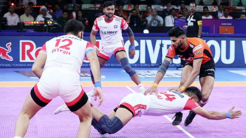 PKL 2025: Guman Singh Stars As UP Yoddhas Crush U Mumba 40–24 To End Losing Streak in Pro Kabaddi League Season 12