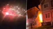 &lsquo;We Are Traumatised&rsquo;: Indian-Origin Woman in Canada&rsquo;s Edmonton Says Diwali Fireworks Burned Her Home, 3 Men Charged With Arson (Video)