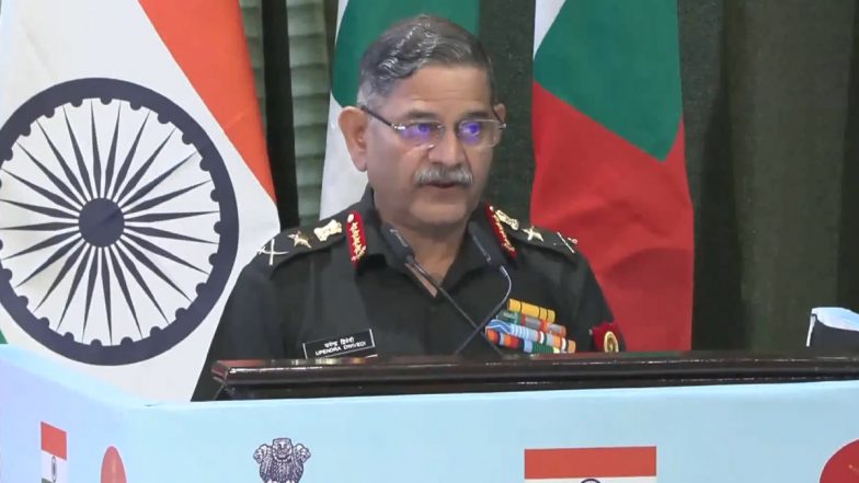 UN Conclave 2025: India’s Commitment to Peacekeeping Reflects Spirit of ‘Vasudhaiva Kutumbukam’, Says Army Chief Upendra Dwivedi (Watch Video)
