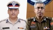 Y Puran Kumar Death: Haryana DGP Shatrujeet Singh Kapur, Rohtak SP Narendra Bijarniya Booked for Abetment to Suicide and Caste-Based Harassment