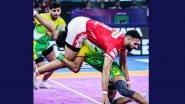 PKL 2025: Mohammadreza Shadloui&rsquo;s High Five and Super Sub Himanshu Singh&rsquo;s Super 10 Guides Gujarat Giants to Crucial Victory Against Patna Pirates