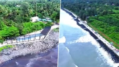 International Blue Flag Certification Awarded to 5 Maharashtra Beaches for Cleanliness and Sustainability, Check Names Here (Watch Video)