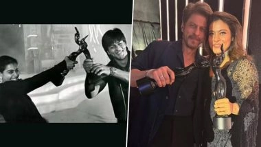 Filmfare Awards 2025: Kajol Shares Then and Now ‘Most Epic Throwback’ Photo With Shah Rukh Khan After Her 7th Black Lady Win (View Post)