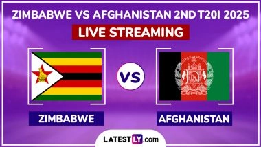 Zimbabwe vs Afghanistan Free Live Streaming Online, 2nd T20I 2025: How To Watch ZIM vs AFG Cricket Match Live Telecast on TV in India?