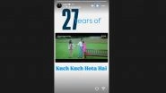 Kajol Celebrates 27 Years of ‘Kuch Kuch Hota Hai’, Shares Video of Memorable Scenes From Movie