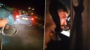 Gujarat Hit-and-Drag: Biker Dies After Drunk Car Driver Hits Bike and Drags Him for Nearly 2 km in Mahisagar, 2 Arrested As Shocking Video Goes Viral
