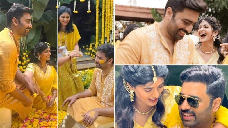 Nara Rohith and Sireesha&rsquo;s Wedding Festivities Begin in Hyderabad; From Haldi to Sangeet, a Grand Celebration Awaits on This Date (Watch Video)