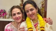 &lsquo;Happy Birthday to My Queen&rsquo;: Esha Deol Pens Heartfelt Birthday Note for &lsquo;Mamma&rsquo; Hema Malini, Calls Her the &lsquo;Dream Girl of the Nation&rsquo; As Veteran Actress Turns 77 (View Post)