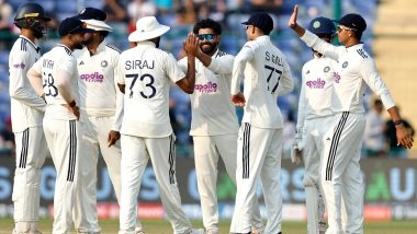 IND vs WI 2nd Test 2025: India Dominates West Indies As Ravindra Jadeja, Kuldeep Yadav Spin Duo Restrict Visitors to 140/4 at Stumps on Day 2