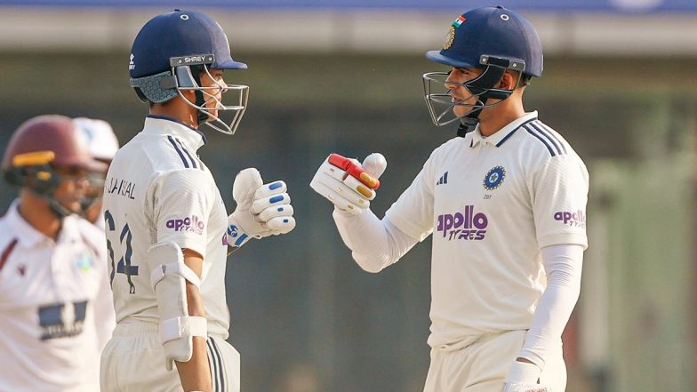 How To Watch IND vs WI 2nd Test 2025 Day 2 Free Live Streaming Online? Get Free Telecast Details of India vs West Indies Cricket Match on TV