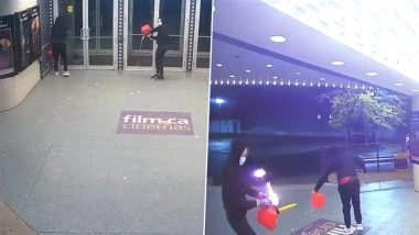 Canada: York Cinemas Halts Screenings of Kantara Chapter 1, Other Indian Films After Miscreants Set Oakville Theatre on Fire; CCTV Video Surfaces