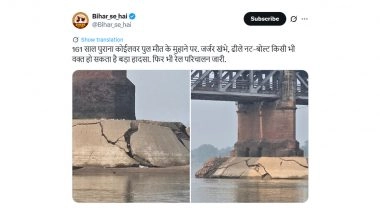 A ponte Koilwar de Bihar está à beira do colapso? Esclarecimento sobre questões da Ferrovia Centro-Leste depois que as fotos se tornaram virais