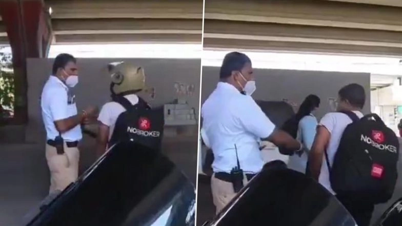 Bengaluru: Traffic Cop Repeatedly Slaps Biker Over Traffic Violation Near Silk Road Junction, Suspended After Video Goes Viral