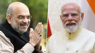Amit Shah Birthday: PM Narendra Modi Extends Birthday Wishes to Union Home Minister, Praising His Efforts to Strengthen India’s Internal Security