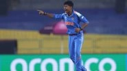 IND-W vs PAK-W, ICC Women&rsquo;s World Cup 2025: Kranti Goud Opens Up After Earning Player of the Match Award Against Pakistan, Says &lsquo;I Do Not Pay Attention to All That Ind-Pak Talk&rsquo;