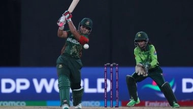 ICC Women’s World Cup 2025: Debutant Rubya Haider’s Unbeaten 54 Sets Up Seven-Wicket Win for Bangladesh Over Pakistan