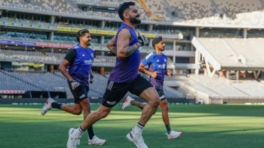 IND vs AUS 2025: Team India Practices Ahead of 1st ODI in Perth Against Australia; Virat Kohli Middles a Few in the Nets