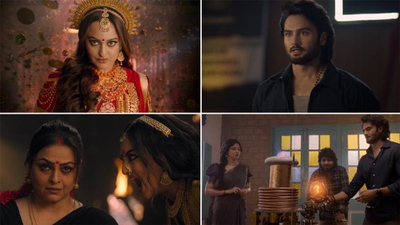 ‘Jatadhara’ Trailer: Sudheer Babu Battle Sonakshi Sinha’s Evil Dhana Pisachi in This Mythic Supernatural Spectacle (Watch Video)