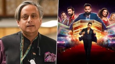 ‘Absolute OTT Gold!’: Shashi Tharoor Reviews Aryan Khan’s Directorial Debut Series ‘The Ba***ds of Bollywood’, Shares a Message for Shah Rukh Khan (View Post)