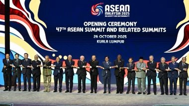 ASEAN Summit 2025 Kicks Off in Malaysia’s Kuala Lumpur; PM Narendra Modi To Join Virtually