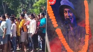 Zubeen Garg Death Case: Violent Protests Erupt Near Baksa Jail in Assam, Stones Pelted on Vehicles Carrying Accused; Prohibitory Order Clamped