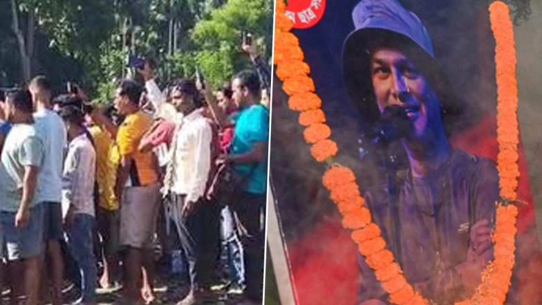 Zubeen Garg Death Case: Violent Protests Erupt Near Baksa Jail in Assam, Stones Pelted on Vehicles Carrying Accused; Prohibitory Order Clamped