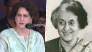 Indira Gandhi Death Anniversary 2025: Priyanka Gandhi Vadra, Congress Leaders Pay Tribute to Former PM on Her Punyatithi