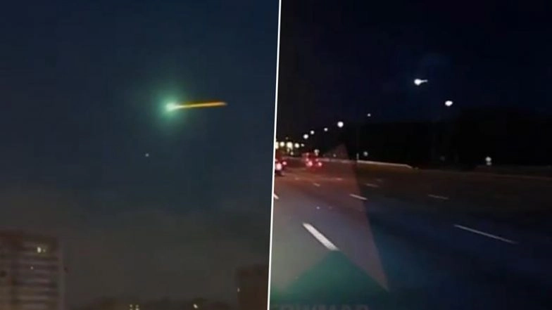 Mysterious Green Fireball Over Moscow Leaves Residents Stunned, Videos Go Viral