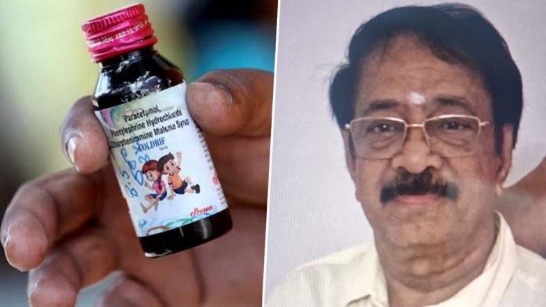 Coldrif Cough Syrup Case: Madhya Pradesh Police Arrest Sresan Pharma Owner G Ranganatha Over 20 Children’s Deaths Linked to Toxic Cough Syrup