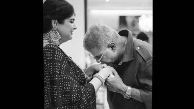 ‘Blessed To Have You’: Boney Kapoor Gets Emotional As He Kisses Daughter Anshula Kapoor’s Hand During Ghor Dhana Ceremony, Shares Heartwarming Photos and Blessings (View Post)