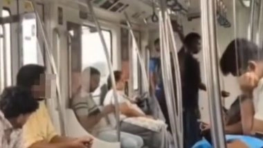 Bengaluru: Man Caught Begging on Namma Metro Between Mantri Square and Srirampura, Video Goes Viral