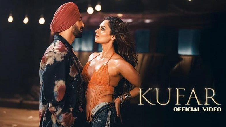 Diljit Dosanjh Drops Groovy New Track &lsquo;Kufar&rsquo; Featuring Manushi Chhillar From Album &lsquo;Aura,&rsquo; Fans Call It a Total &lsquo;Banger&rsquo; Ahead of His Film &lsquo;Border 2&rsquo; (Watch Video)