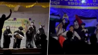 Kerala: Kasaragod School Suspends Palestine-Themed Mime Amid Protests, Education Minister Orders Students Be Allowed to Perform Again (Watch Video)