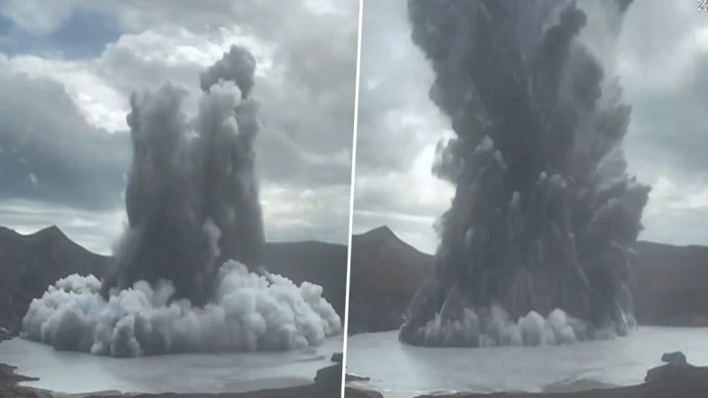 Volcano Eruption in Philippines: Taal Volcano in Batangas Province Erupts, Incredible Videos Surface