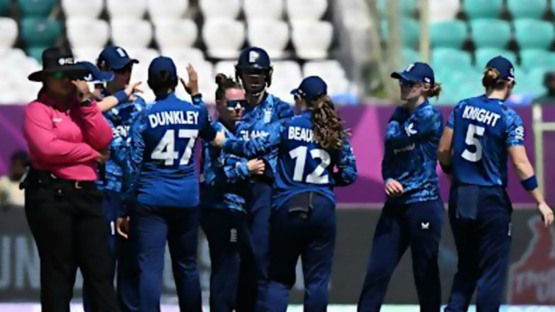 ICC Women’s World Cup 2025: Amy Jones Scores Unbeaten 86 As England Crush New Zealand by Eight Wickets