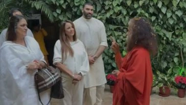Nikitin Dheer Visits Parmath Niketan Ashram With Family in Rishikesh, Offers Peace Prayer for Late Father Pankaj Dheer