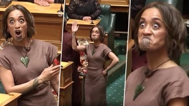 New Zealand Parliament Suspended After Unplanned Haka Erupts During Maori MP Oriini Kaipara&rsquo;s Maiden Speech Celebration (Video)