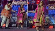Navratri 2025: Nita Ambani Celebrates Navratri, Performs Dandiya With Singer Falguni Pathak at Jio World Convention Centre in Mumbai (Watch Video)