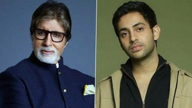 ‘All My Prayers and Blessings to You’: Amitabh Bachchan Cheers for His Grandson Agastya Nanda As ‘Ikkis’ Trailer Gets Unveiled (View Post)