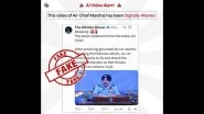 Did Air Chief Marshal AP Singh Say IAF Is Ready To Fly Strikes Against Ladakh Protesters After 6 Months Grounded? PIB Fact Check Debunks Fake AI-Generated Video Peddled by Pakistani Propaganda Accounts