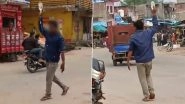 Shivpuri: Patient Seen Walking on Road With Saline Drip Attached in Madhya Pradesh, Probe Ordered As Video Goes Viral