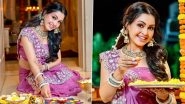 Diwali 2025: &lsquo;Angoori Bhabi&rsquo; Aka Shubhangi Atre&rsquo;s Deepotsav Traditions Include Making Rangoli and Cooking Festive Delicacies