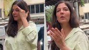 &lsquo;Why Are You All Following Me?&rsquo;: Aamir Khan&rsquo;s Girlfriend Gauri Spratt Snaps at Paparazzi After They Follow Her on Road in Mumbai&rsquo;s Bandra (Watch Video)
