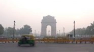Delhi Air Pollution: CPCB Reports Severe to Very Poor AQI as Thick Smog Engulfs National Capital (Watch Videos)
